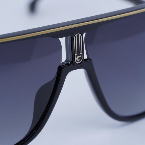🕶️ New Carrera 1047/S 02M2 9O Sunglasses - Black/Gold Frame - Picture 11 of 12